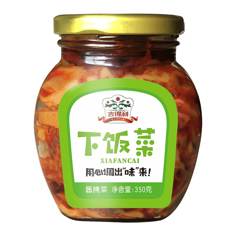 吉得利 四川特产350g下饭菜零食小吃美味可口拌饭菜