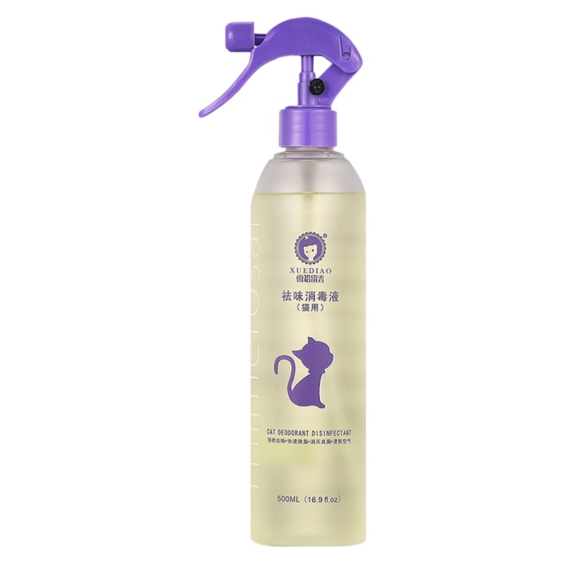 雪貂留香 宠物祛味消毒液 猫用500ml 去味 除臭剂 消毒清洁用品 香水/除味剂