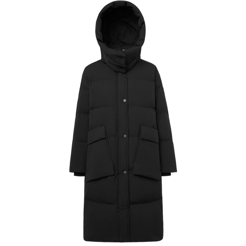 波司登女新款中长款保暖羽绒服面包服保暖外套