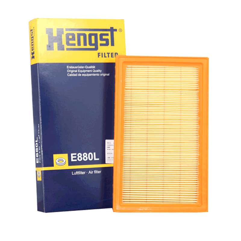 汉格斯特(hengst)空气滤清器E880L适用于锋驭森林人蓝鸟阳光天籁奇骏风度G35