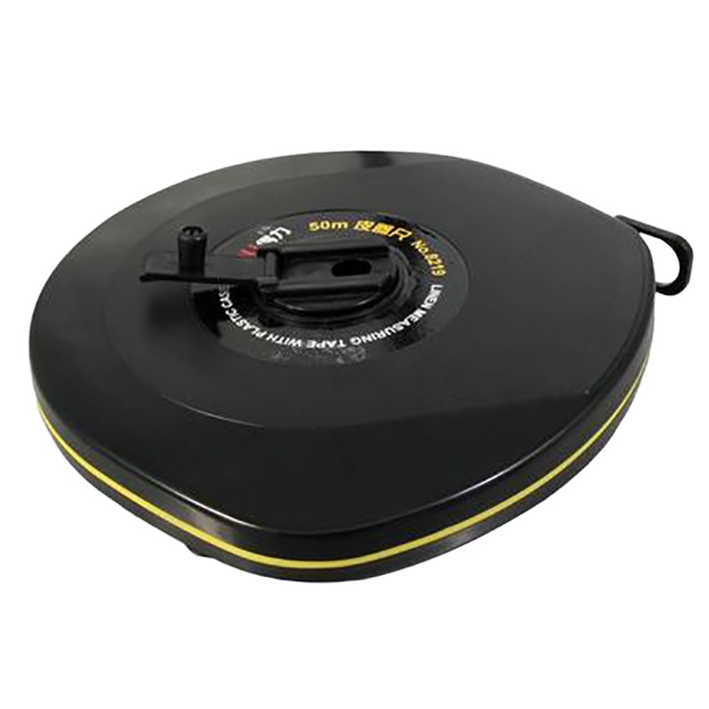 得力(deli) 8219 工程测量皮卷尺 50m 软尺 50米测量尺 2个装