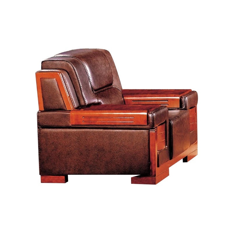 科朔 沙发 办公接待沙发商务沙发 牛皮单人位 XTD9231N