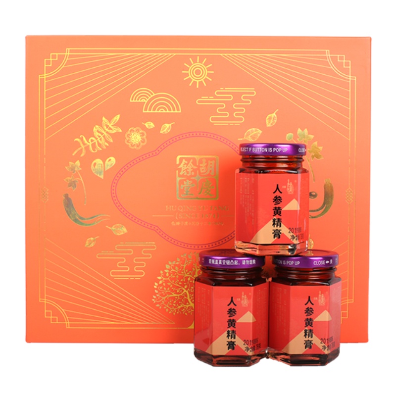 胡庆余堂 人参黄精膏 送礼 礼盒78g*3