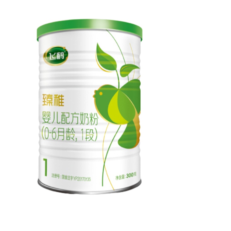 飞鹤智纯臻稚婴儿配方奶粉(0-6月龄 1段)300g