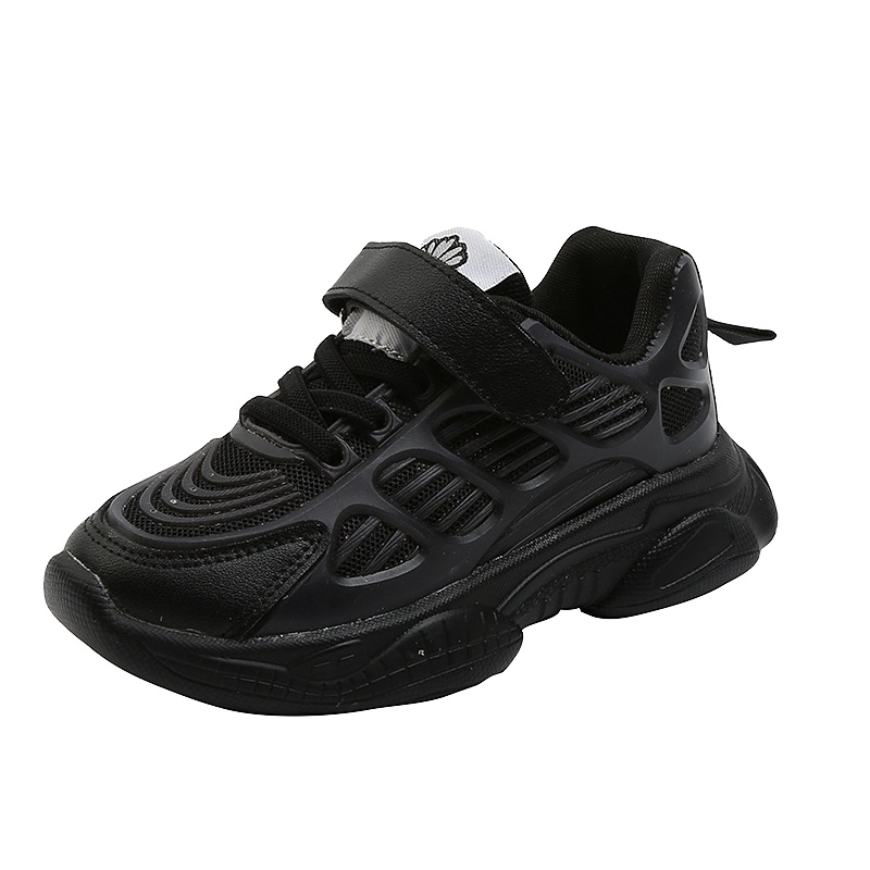 儿童运动休闲鞋25-36码 儿童帆布板鞋新款男女儿童饼干底帆布鞋板鞋百搭透气软底运动鞋 AWANHOO B3360