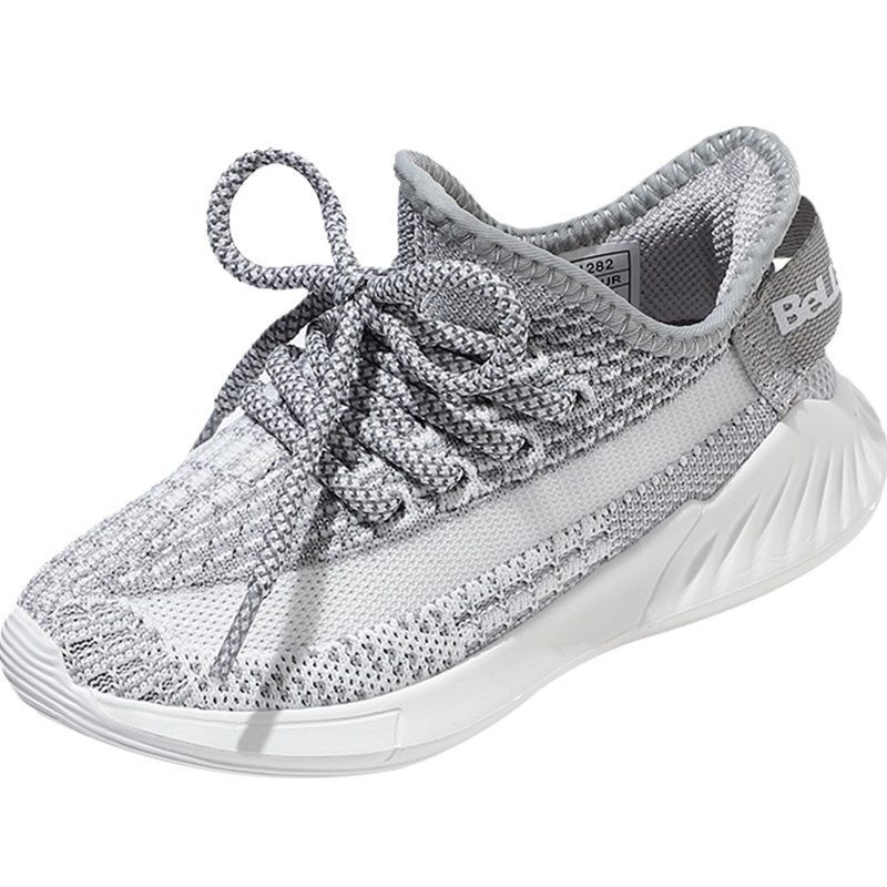 BELLE百丽童鞋儿童休闲鞋2020秋季新品女童时尚椰子鞋男童软底运动鞋子DE1282X