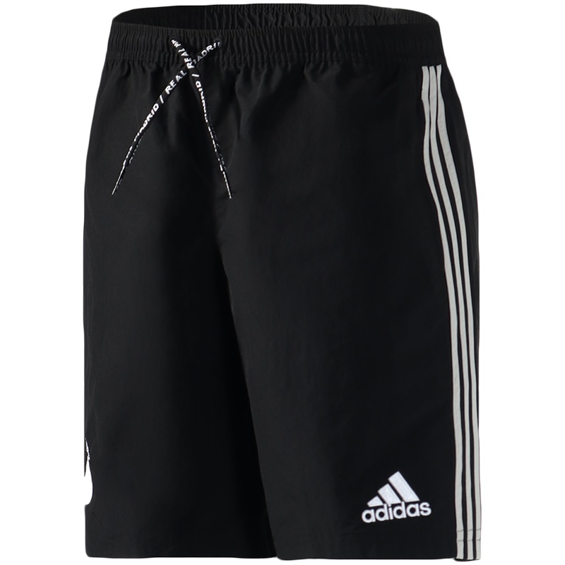 阿迪达斯男服装运动短裤皇马训练运动足球服装DP5187