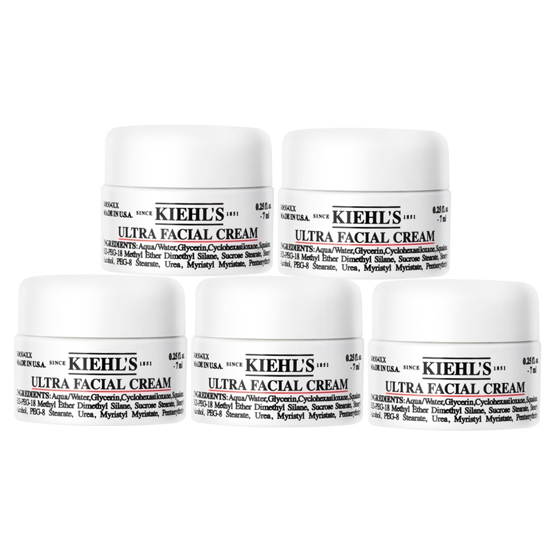 科颜氏kiehls高保湿面霜7ml*5