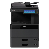 东芝(TOSHIBA)FC-3115AC A3彩色激光 打印机 复印机,30页/分钟(含双面器、输稿器、双纸盒、工作柜)