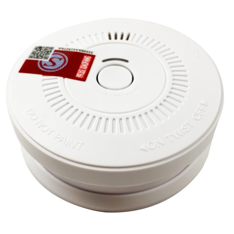 无线烟感报警器烟感烟雾报警器家用火灾探测器消防认证烟感器3C无线烟感器消防火灾探测器验厂车用维修/应急工具