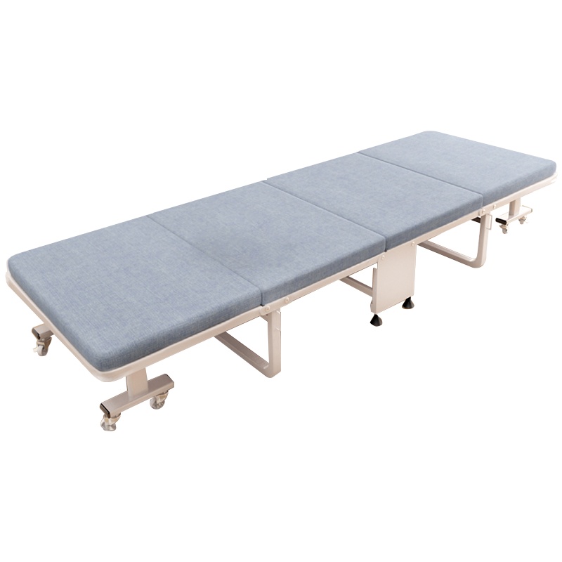 易瑞斯午休折叠床办公室单人床便携床陪护简易床硬板午睡神器隐形四折床