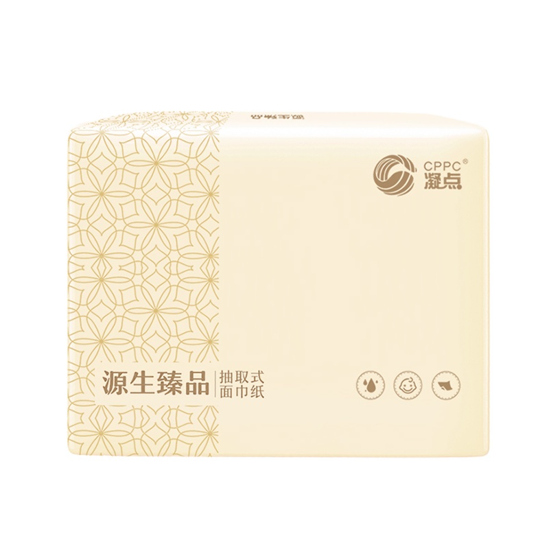 凝点源生臻品20包/3层/240张 家庭装(整箱)(团购)