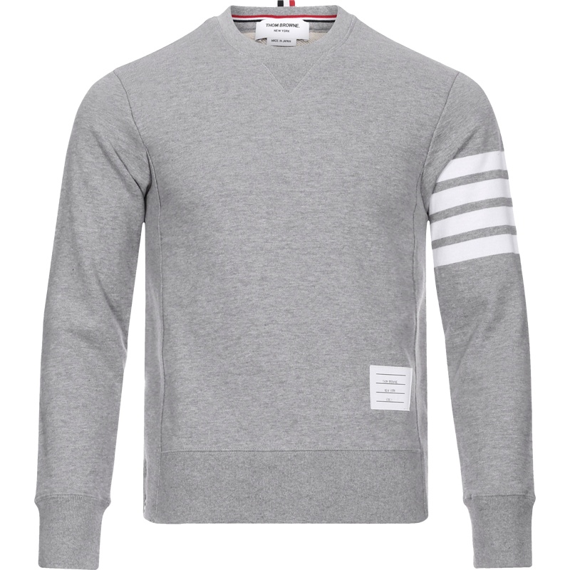 THOM BROWNE 汤姆·布朗 男士棉质圆领长袖卫衣运动衫 MJT021H 00535