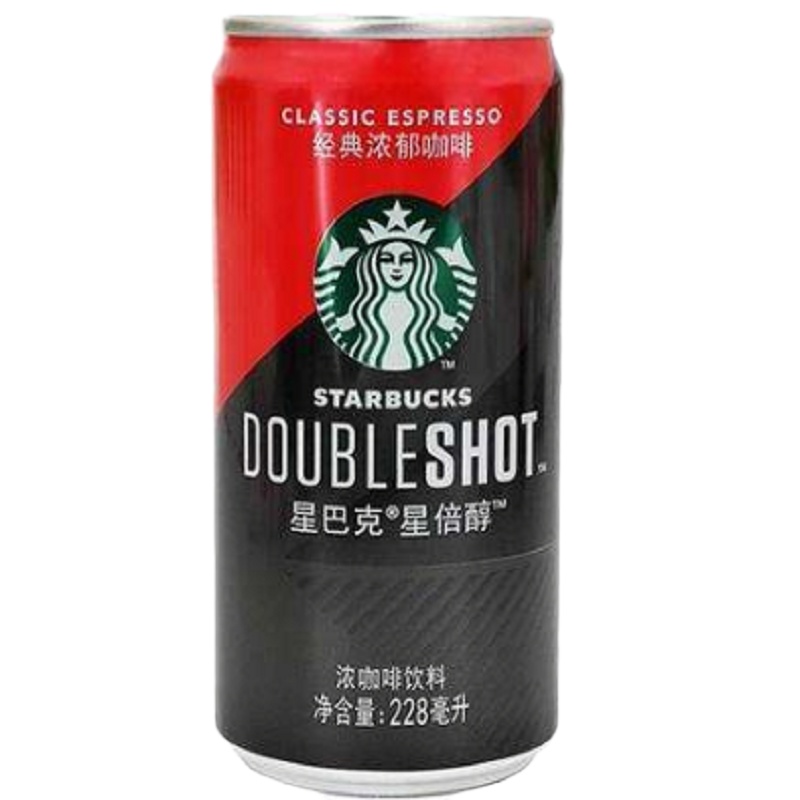 星巴克星倍醇经典浓郁咖啡饮料228ml