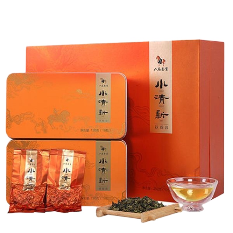 八馬茶業 八马安溪铁观音·小清新2号252克AA1270 252g（126g*2盒）18包/盒 一盒价格