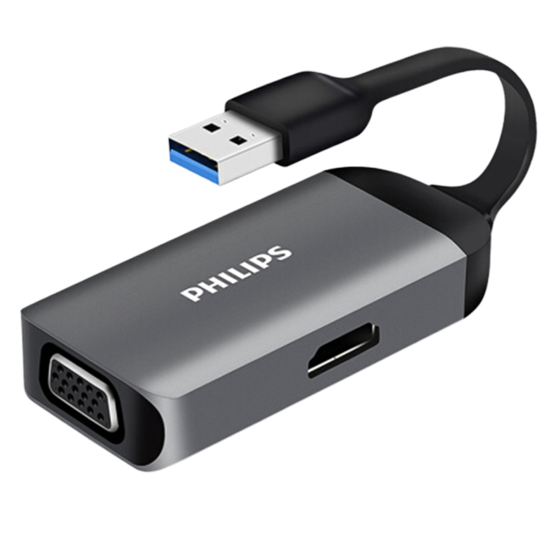 飞利浦USB3.0转HDMI转换器