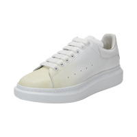 亚历山大·麦昆 ALEXANDER MCQUEEN 男士 皮革阔型系带运动鞋645867 WHZ4N