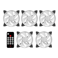 宁美国度N5定制个性化音频幻彩风扇控制系统台式电脑主机静音 散热风扇 三风扇一控制器