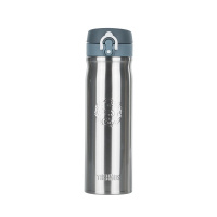 膳魔師(THERMOS）高端保温杯“龙杯”系列浮雕图腾商务出行彰显品位大容量墨黑色550ML 【高档礼盒，品位象征】