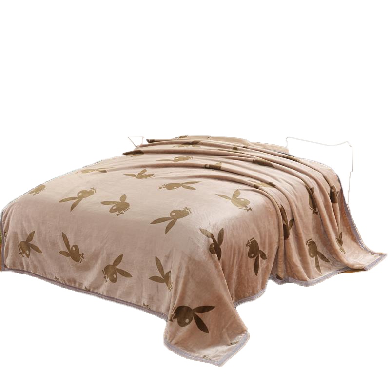 花花公子(PLAYBOY) 加厚云毯 吉祥兔