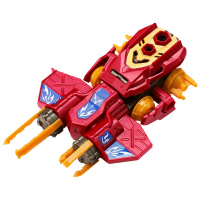 三宝炫斗战轮玩具翻转格斗对战车炎龙战刃疾电獠牙儿男孩玩具套装 进阶版战轮-双龙飞刃