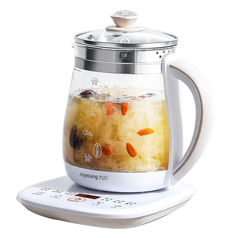 九阳(Joyoung)养生壶WY3120 1.5L 12大功能 加厚高硼硅玻璃 触屏式 煎药壶花茶煮茶器烧水壶