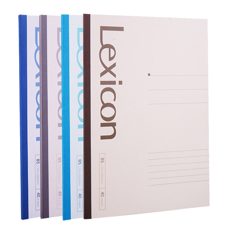 得力(deli)23204 B5/40页无线装订本12本176*250mm笔记本日记本办公记事本 笔记本/记事本