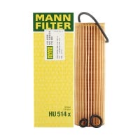 曼牌(MANN)机滤HU514X适配奔驰C级(W203/204)/06款CLK200K/E200K/SLK200K