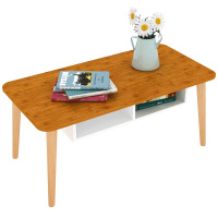 茶几简约现代客厅边几家具储物简易茶几双层木质小茶几小户型桌子