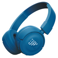 JBL T450BT 头戴式贴耳式无线蓝牙运动耳机通用 轻盈蓝