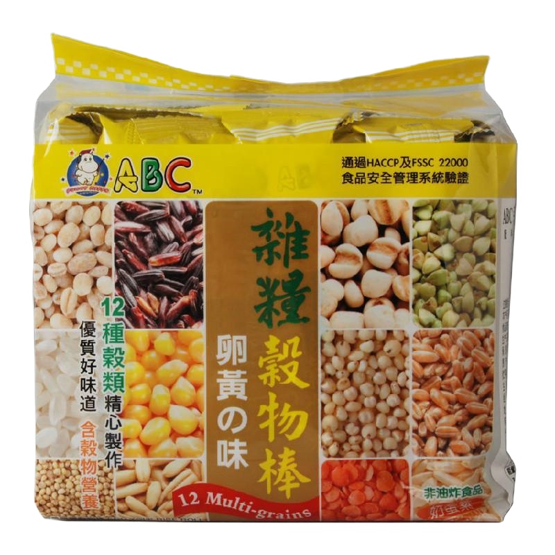 ABC杂粮谷物棒(蛋黄味)180g