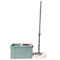 领导者爱茉莉旋转拖把拖布桶甩干脱水免手洗地拖洗脱一体家居适用