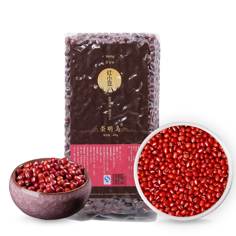 [当季杂粮]十月江南 红小豆400g*3袋 农家红豆 真空包装 内蒙古特产 1200g