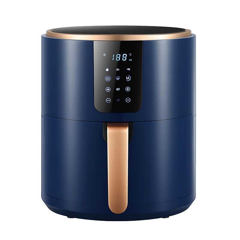 长虹(CHANGHONG)空气炸锅家用多功能5L大容量无油智能电炸锅机烤大容量全触控大屏CZG-H03M