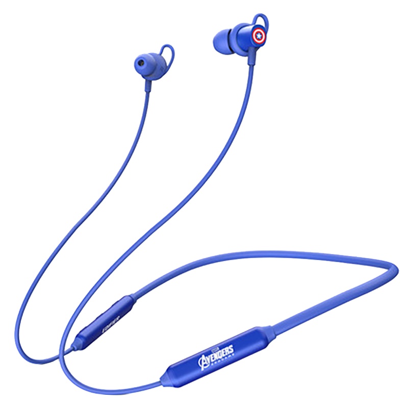 Edifier/漫步者 W281BT颈挂版磁吸入耳式 无线运动蓝牙线控音乐耳机可通话华为小米通用耳麦 美国队长版