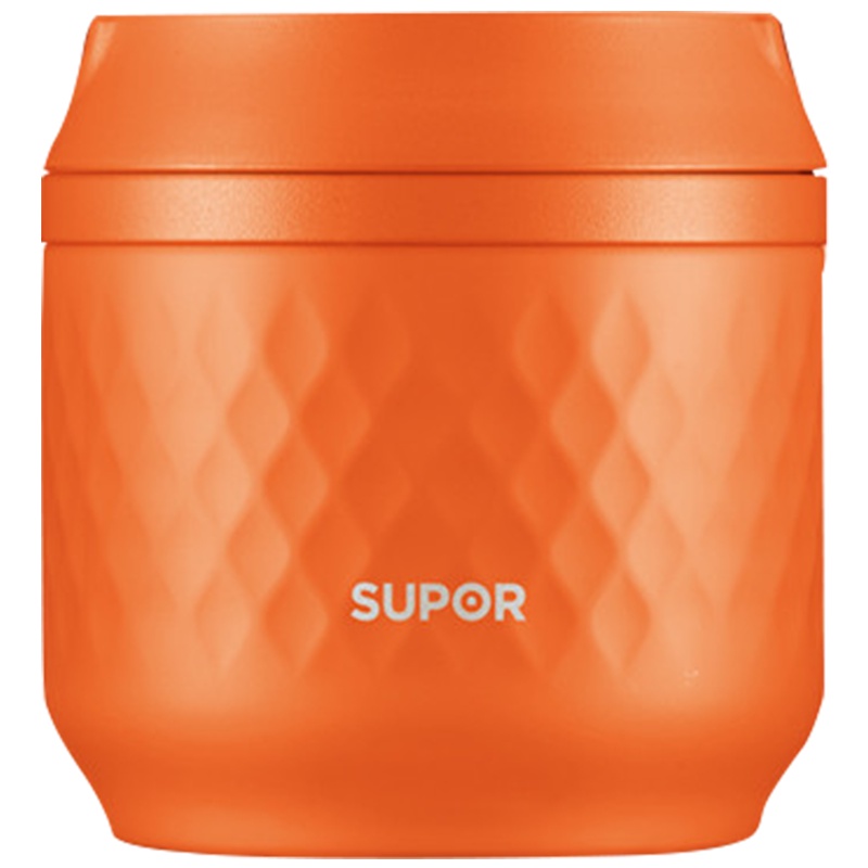 苏泊尔(SUPOR)保温便当盒 焖烧营养羹煲汤粥手提304不锈钢保温瓶饭盒煲汤盒720ml KC72CB1
