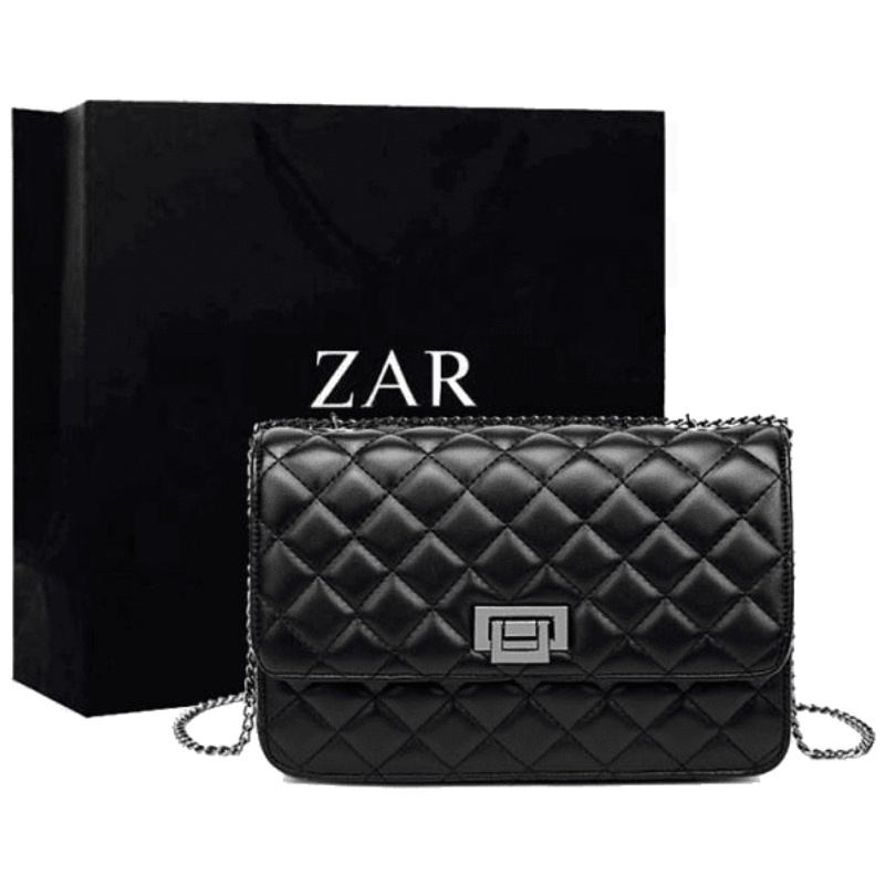 舒弗(LACHOUFFE)香港小ck包包女2019新款潮链条包单肩斜挎包小香风菱格小方包女斜跨包