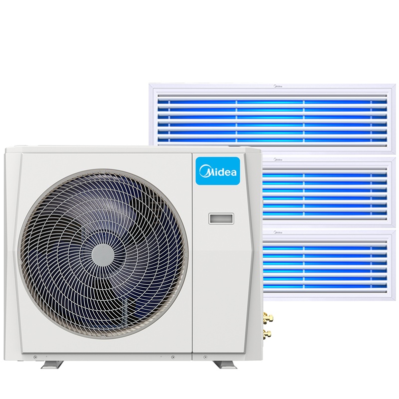 美的中央空调5匹一拖三 变频小多联机厨房空调MDS-H120W-A(1)II一拖三