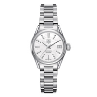 泰格豪雅(TAG Heuer)瑞士手表 卡莱拉系列自动机械女士手表WAR2411.BA0776