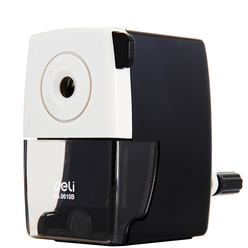 得力(deli) 0610B 办公削笔机 单个装 黑/白