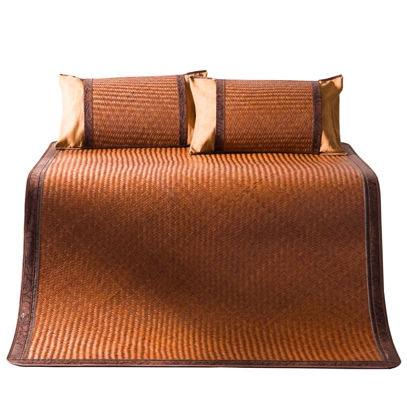 藤席天然植物野山藤真藤席 加厚凉席床席手工编织席子凉席套件 真藤席