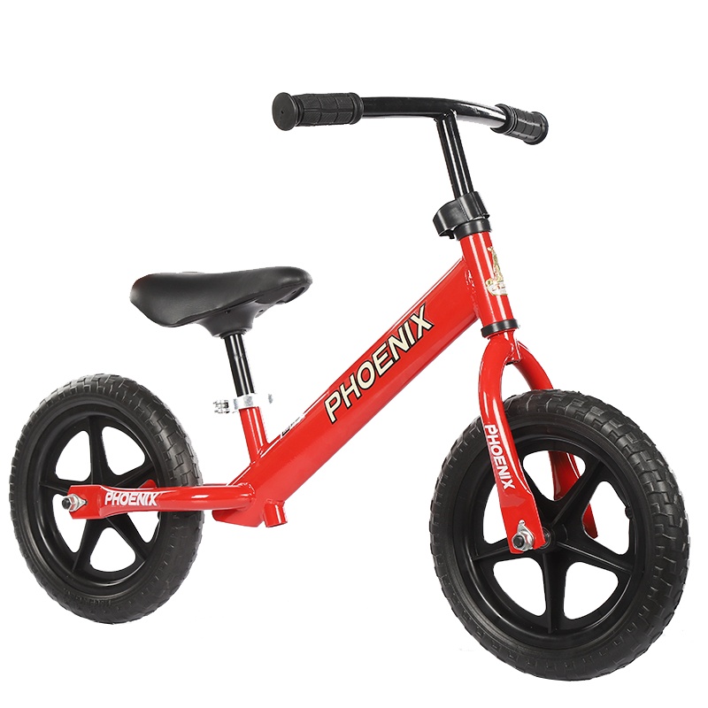 凤凰儿童滑步平衡车(黑黄蓝红 颜色随机,圆管和扁管随机)-赠品