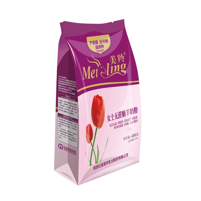[美羚旗舰店]美羚女士无蔗糖羊奶粉女士羊奶粉成人奶粉400g袋装