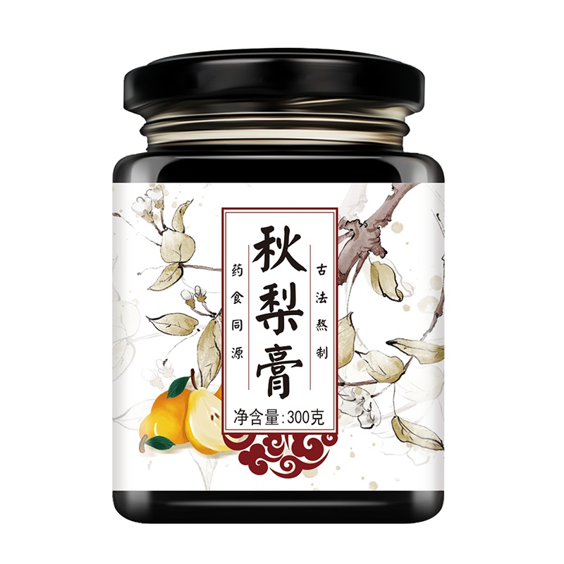 蒲草茶坊 枇杷秋梨膏手工琵琶慈梨膏砀山冰糖雪梨膏老人儿童268g/罐