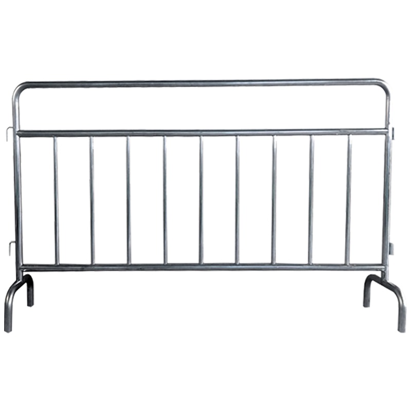 创世人 不锈钢护栏可移动道路交通安全铁马围栏移动角隔离栏市政分流防护杆1×2m