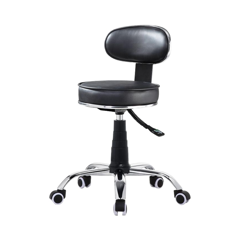 匡大办公椅转椅皮面高脚凳带轮可升降KD-GD02