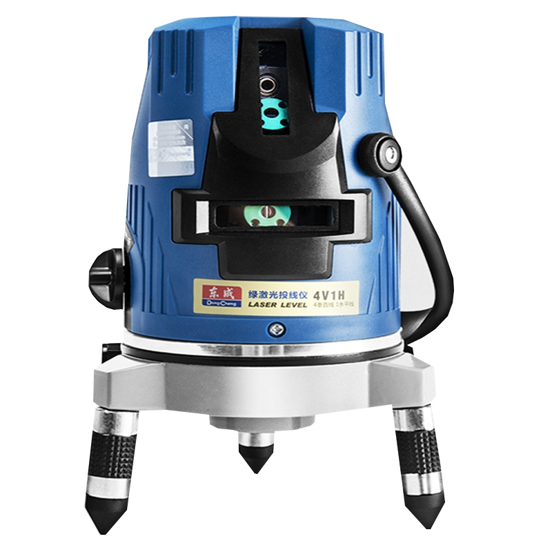 东成绿光水平仪2线3线5线1点自动高精度强光细线红外线激光贴墙仪 三线FF06-21S[可充电锂电池]
