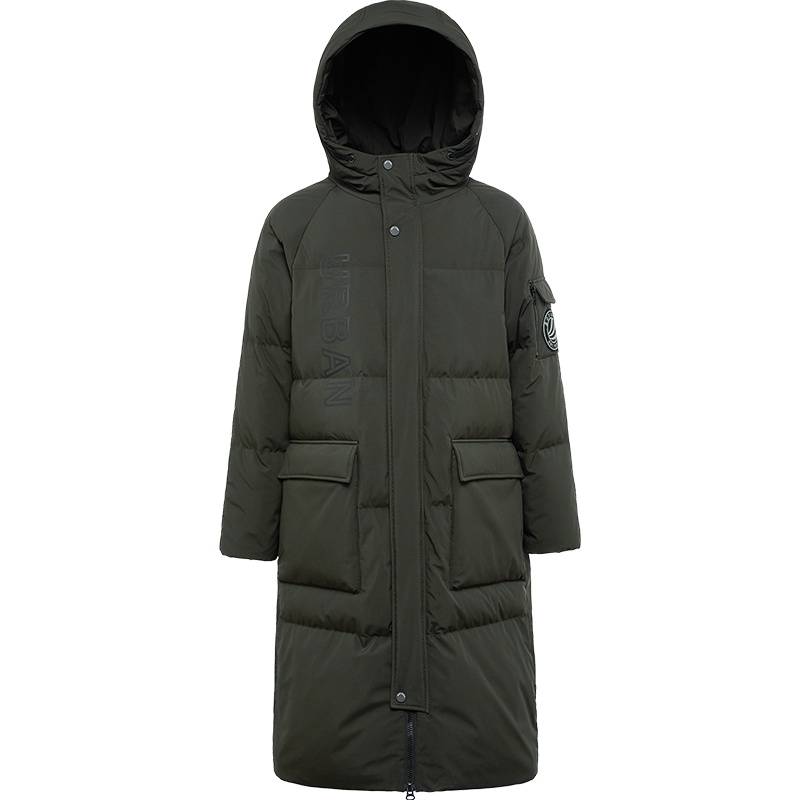 波司登长款羽绒服男士冬季连帽防寒保暖外套新款