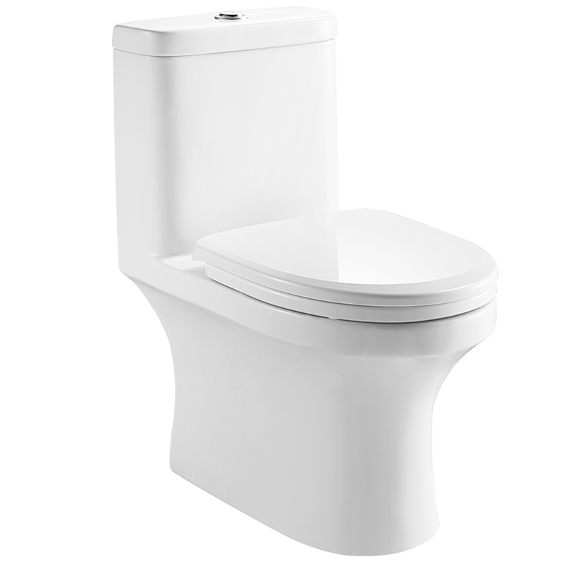 MOEN摩恩黑洞劲冲系列喷射虹吸式陶瓷节水家用马桶