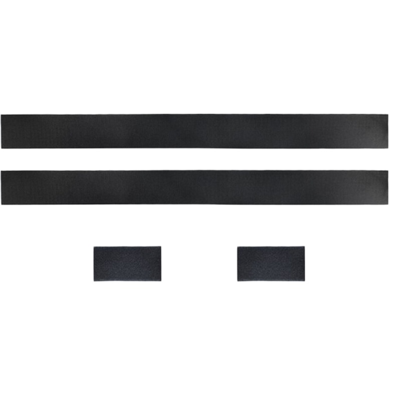 汽车用灭火器固定带 固定支架魔术贴条 黑色2长2短